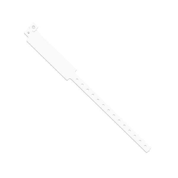 Wristband Identification Vinyl White Adult 500/Bx